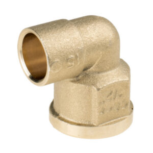 Γωνία Ορειχάλκινη Κολλητή Θ-Θ