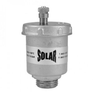 Εξαεριστικό Ηλιακού Ίσιο Αρσενικό 1/2"