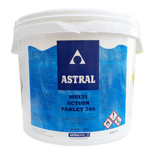 Πολυταμπλέτα Πισίνας 200gr Multi-action 25kg Astral Pool (125 Ταμπλετες)