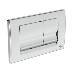 Πλακέτα εντοιχιζόμενου καζανακίου ABS διπλή Χρωμέ ProsysSolea M1 Ideal Standard