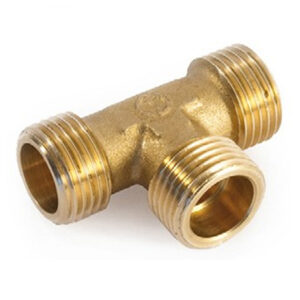 Τάφ Ορειχάλκινο 1/2" Αρσενικό - Αρσενικό - Αρσενικό