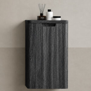 Κρεμαστή Ραφιέρα MDF 30x20x60cm Cindy Γκρί Gloria