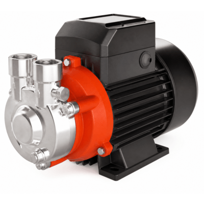 LEO FPm75S Αντλία υψηλής πίεσης Inox 1HP 230V με στόμια 1"x1"