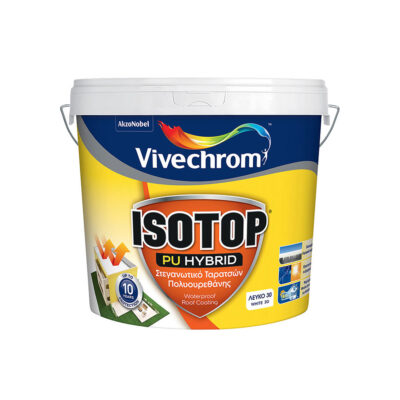 Vivechrom ISOTOP PU HYBRID 3L λευκό υβριδικό στεγανωτικό ταρατσών