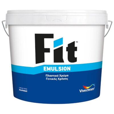 Vivechrom FIT EMULSION 9L πλαστικό χρώμα εσωτερικής χρήσης
