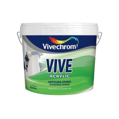 Vivechrom VIVE ACRYLIC 3L ακρυλικό χρώμα εξωτερικής χρήσης