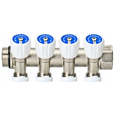 CHERBROS 000604 Συλλέκτης EVO 3/4″ 4 Δρόμων