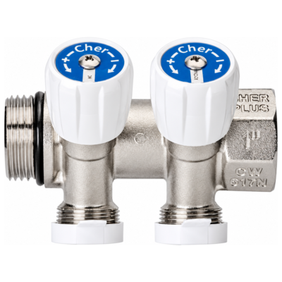 CHERBROS 000802 Συλλέκτης EVO 1″ 2 Δρόμων