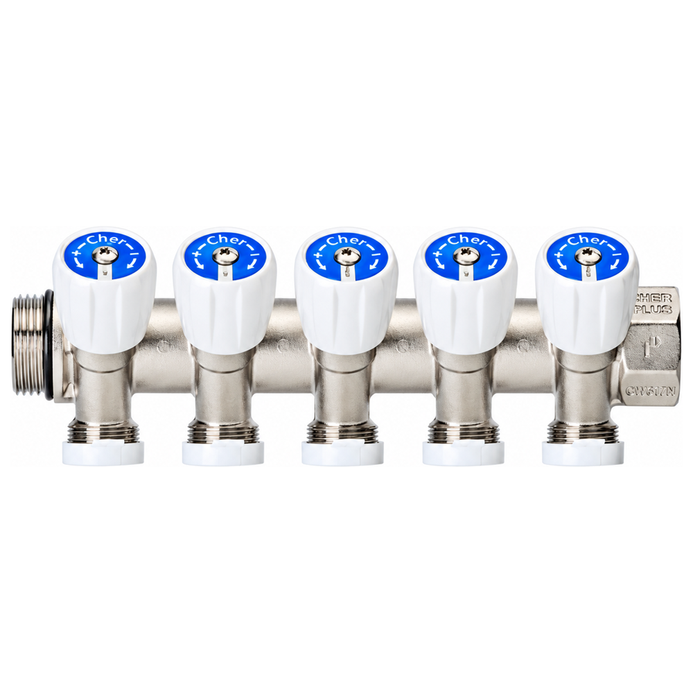 CHERBROS 000805 Συλλέκτης EVO 1″ 5 Δρόμων