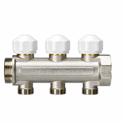 CHERBROS 001003 Συλλέκτης EVO 1 1/4″ 3 Δρόμων με 3/4″ Eurocono για Αντλίες Θερμότητας