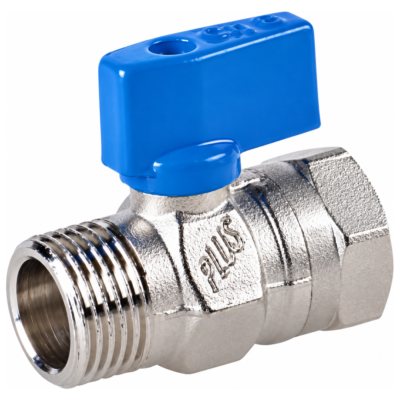 CHERBROS 210409 Διακόπτης Μίνι Μπλε Χρωμέ 1/2″