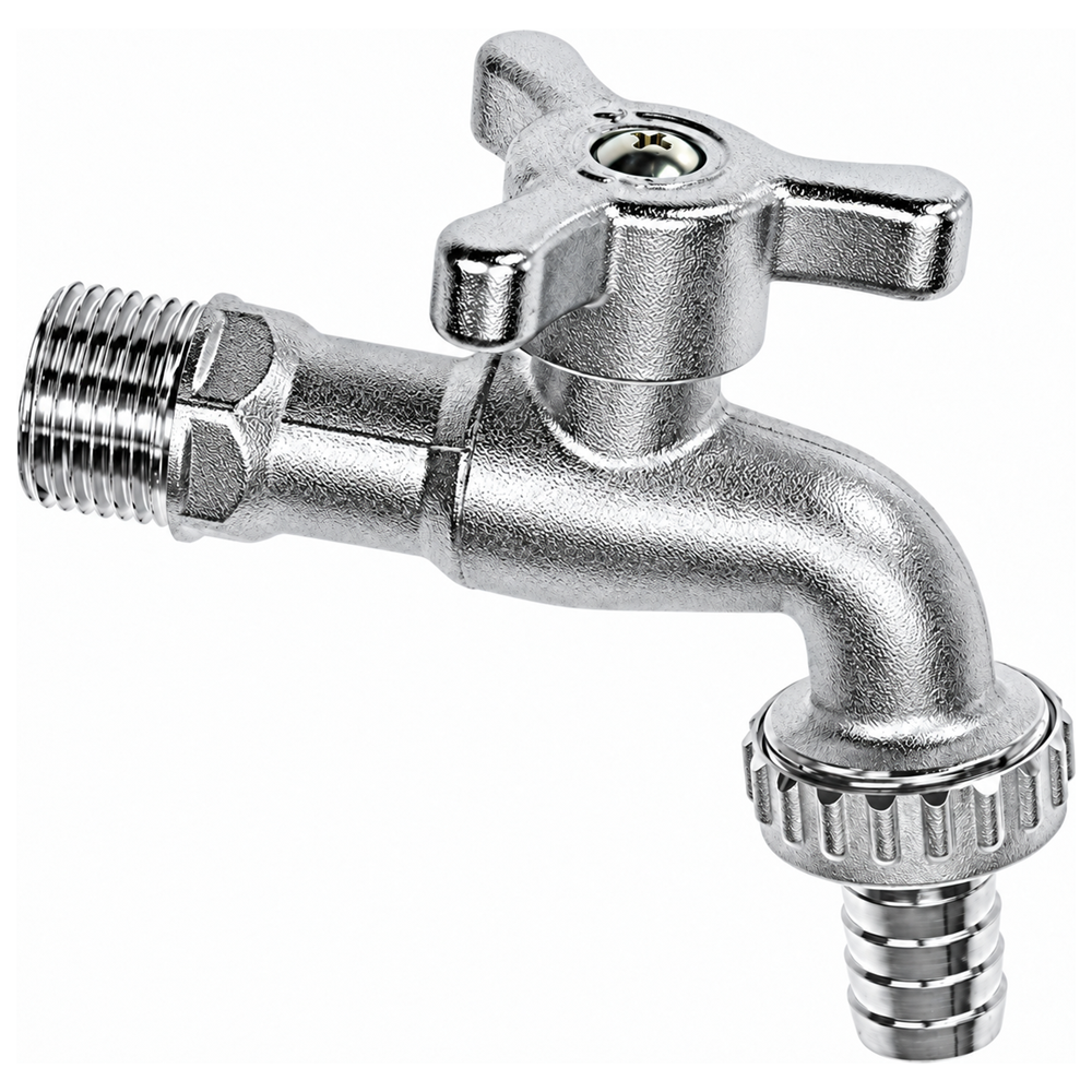 CHERBROS 400002 Κάνουλα Περιστροφική 1/2″ Χρωμέ