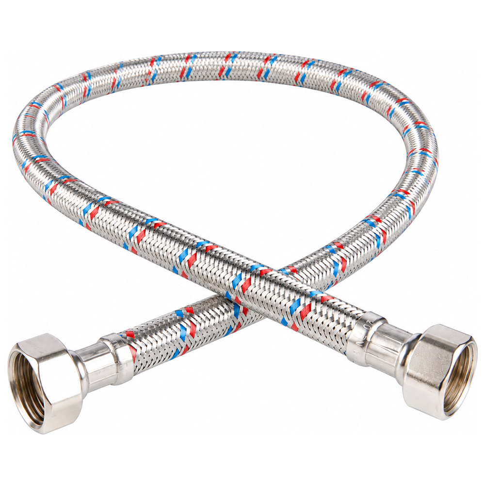 FERRO PWS811 σπιράλ σύνδεσης 20cm 3/8"x1/2" με θηλυκά άκρα