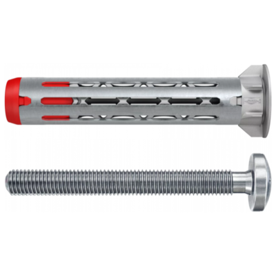FISCHER 572921 Βύσμα Γυψοσανίδας DuoHM 5x55 S PZ 25 Τεμαχίων