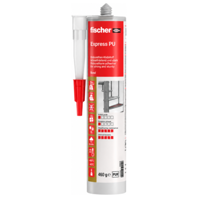 FISCHER 59014 Κόλλα Express PU Μπεζ 310ml