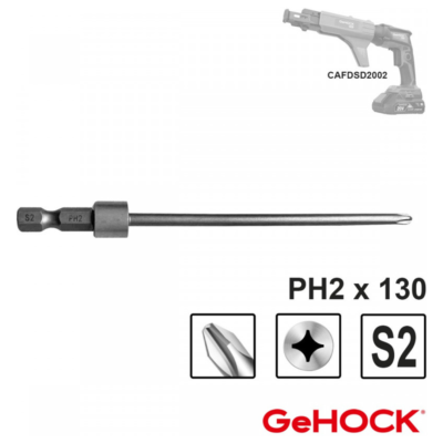 GeHOCK CAFDSD2002.1.F Ανταλλακτική Μύτη για Κατσαβίδι Γυψοσανίδας CAFDSD2002
