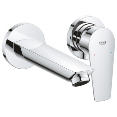 GROHE BauEdge Μπαταρία Νιπτήρα Εντοιχισμού 2 Οπών 17