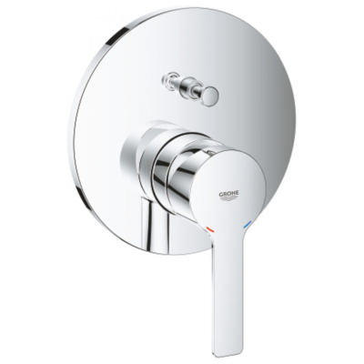 GROHE Lineare Μίκτης Εντοιχισμού Ντους 2 Εξόδων Χρωμέ