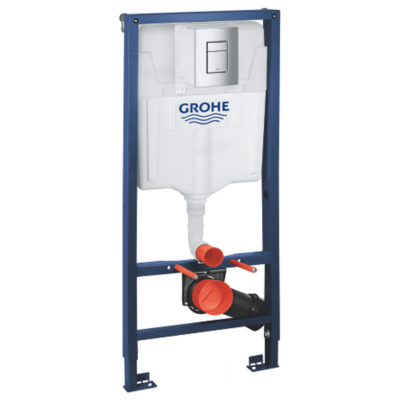 GROHE Σετ Εντοιχιζόμενου Καζανακίου με Βάση Γυψοσανίδας και Πλακέτα