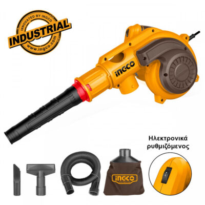 INGCO AB8038 Φυσητήρας Αναρροφητήρας Αέρος 800W με σωλήνα και σακούλα σκόνης