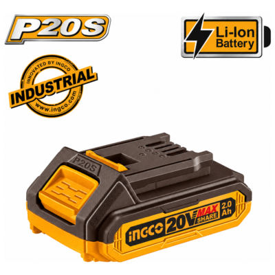 INGCO FBLI2001 επαναφορτιζόμενη μπαταρία 20V 2.0Ah Li-Ion P20S
