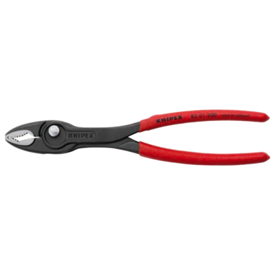KNIPEX 8201200 Πένσα Τσιμπίδα TwinGrip 200mm με Κουμπί Ρύθμισης