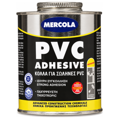 MERCOLA 01878 PVC Adhesive Κόλλα PVC Γκρι 500ml