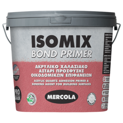 MERCOLA 7329 ISOMIX BOND PRIMER Ακρυλικό Χαλαζιακό Αστάρι Κεραμιδί 15kg