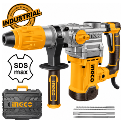 INGCO RH1600388 Περιστροφικό Κρουστικό Πιστολέτο 1600W SDS MAX 10J 7kg