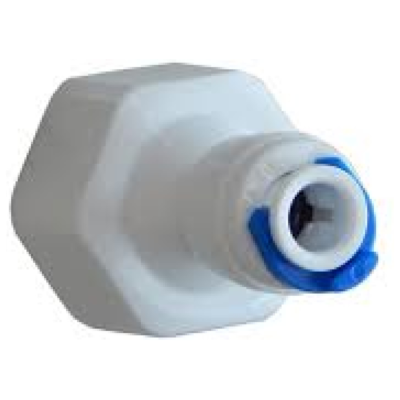 PROTEAS EW-095-0298 Ρακόρ Ίσιο Πλαστικό 1/4" Θηλυκό σε Σωλήνα 3/8" Κουμπωτό