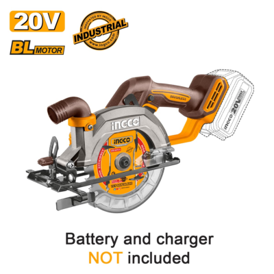 INGCO CSLI1402 δισκοπρίονο μπαταρίας 20V Brushless με δίσκο 140mm