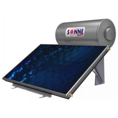 SONNE 006-041-H Ηλιακός Θερμοσίφωνας Atlas Glass 160L με Συλλέκτη 2.30m² Οριζόντιος Συλλέκτης
