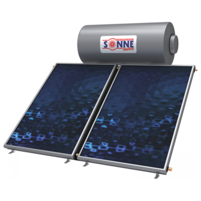 SONNE 006-043 Ηλιακός Θερμοσίφωνας Atlas Glass 300L με Συλλέκτη 3.80m²