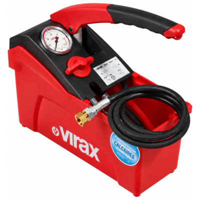 VIRAX 262035 χειροκίνητη πρέσα δοκιμής στεγανότητας δικτύου 50bar με δοχείο 5L