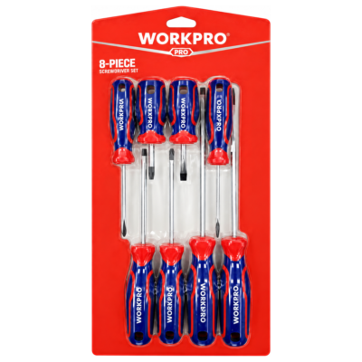 WORKPRO WP200505 Κατσαβίδια Σετ 8 Τεμάχια