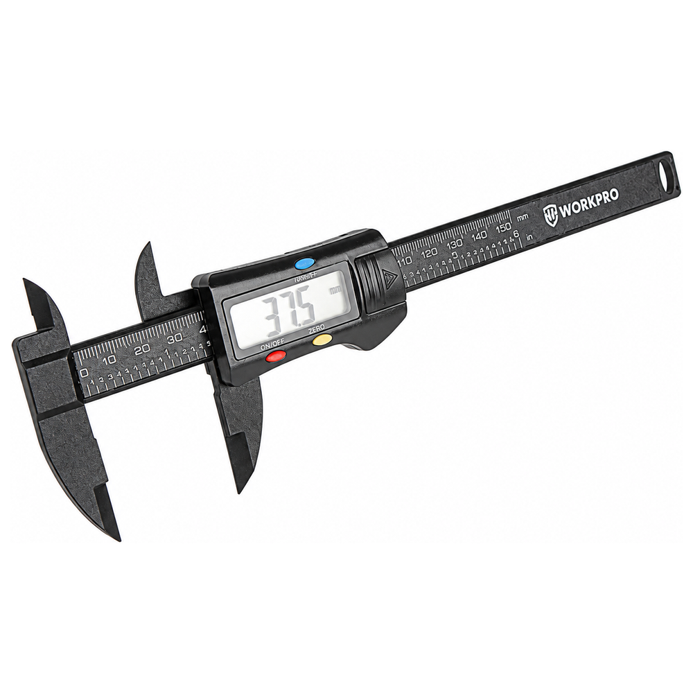 WORKPRO WP266001 Παχύμετρο Ψηφιακό Πλαστικό 150mm(6″)
