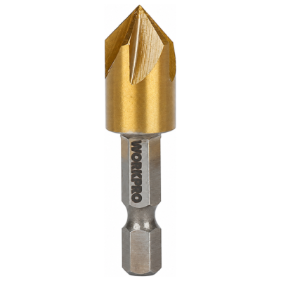 WORKPRO WP400440 Τρυπάνι Μετάλλου Κωνικό 10mm (Υποδοχή 1/4″ HEX)