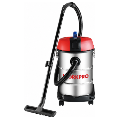 WORKPRO WP423005CE Σκούπα Ηλεκτρική 30L INOX (1300W)