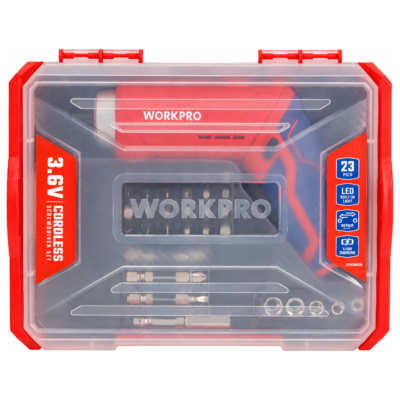 WORKPRO WP460003 Επαναφορτιζόμενο Κατσαβίδι 3